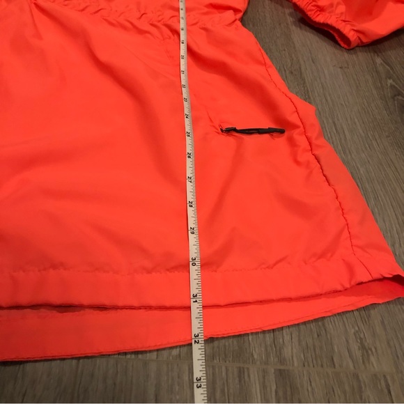 New Balance Pinkish Orange Windbreaker Jacket Size 1X/1T - Picture 6 of 7